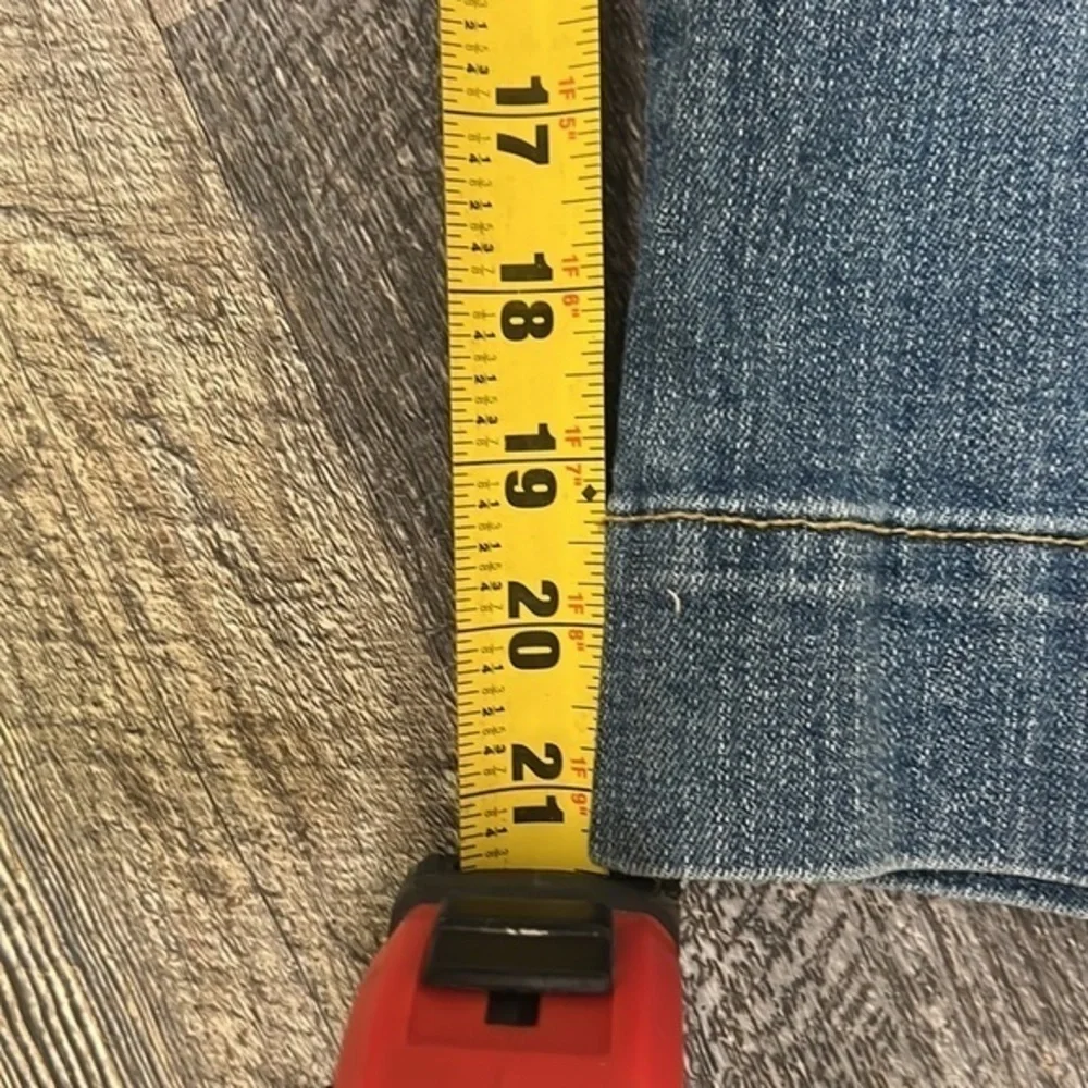Falls Creek Capri Jeans Size 16 Stretch Denim Cropped Pants - Picture 8 of 8
